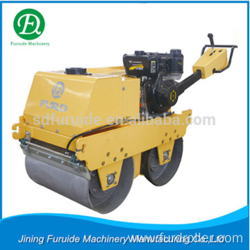 High quality double wheel vibrating manual road roller for sale (FYLJ-S600C)